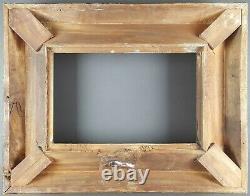 Ancien Cadre Barbizon Format 31 / 32 cm x 20 / 21 cm Antique Frame Old Cornice