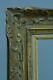 Ancien cadre Montparnasse bois sculpté doré Tableau ancien Marine format frame