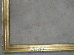 Ancien cadre baguette doré feuillure 68 cm x 57 cm frame dessin gravure tableau