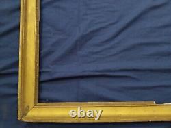 Ancien cadre baguette doré louis XVI feuillure 57 cm x 49 photo old frame gravur