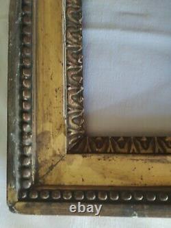 Ancien cadre bois doré feuillure 15 cm x 11 cm frame peinture gravure baguette