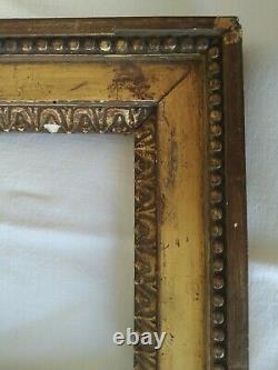 Ancien cadre bois doré feuillure 15 cm x 11 cm frame peinture gravure baguette
