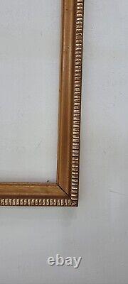 Antique Wooden Golden Frame. Carved cadre ancien bois doré. Sculpté