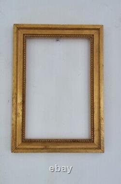 Antique Wooden Golden Photo Frame. Carved cadre ancien bois doré. Sculpté