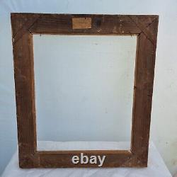 Antique frame in wood Ancien Cadre bois doré 19 ème. Wooden frame gilded