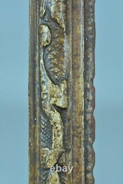 Beau Cadre Tableau en bois sculpté Décor Bérain 18 ème antique Frame Cornice