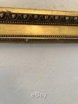 Beau Cadre à clés Epoque LOUIS XVI Bois sculpté et stucs dorés fin XVIIIe FRAME