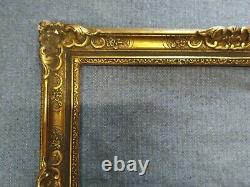 Cadre 8F style louis XVI bois doré feuillure 46 cm x 38 cm frame gravure tableau
