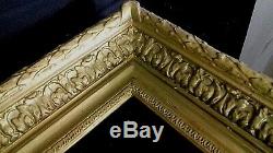Cadre Ancien à clefs doré- Barbizon-frame-27 x 22 cm - F3- ref 2