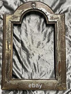 Cadre Ancien/cadre Doré/old Frame Antique/18eme Reliquaire/boisSculpté/51,5x37cm