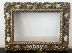 Cadre Ancien/cadre Doré/old Frame Antique/fin 19eme/florentin/43x33cm