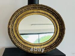 Cadre Ancien/miroir Doré/old Frame Antique/19eme/énorme/medaillon/73x63cm