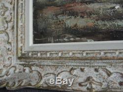 Cadre MONTPARNASSE vintage old Framed patine Pattern