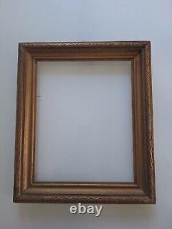 Cadre Photo ancien bois doré sculpté. Antique photo frame carved golden wood