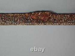 Cadre St. Régence 19e siècle feuillure 56x46 cm bois stuc belle patine du temps