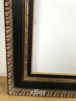 Cadre Style Napoleon III En Bois Peint Et Doré Pour Peinture 100 CM X 81 CM