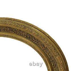 Cadre ancien de 1850 en bois couleur or doré peinture Feuillure 49,5x37,5 cm