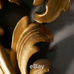 Cadre baroque BOIS SCULPTE doré Wooden gilted frame Cornice legno dorato Rahmen