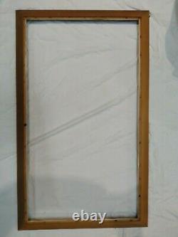Cadre bois à patiner feuillure 104 cm x 59 frame photo peinture gravure frame