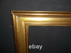 Cadre dore a la feuille15F pour tableau peinture 65x54cm