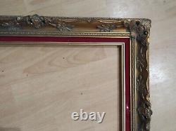 Cadre montparnasse dore feuillure 50 cm x 40 cm frame gold peinture tableau