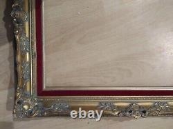 Cadre montparnasse dore feuillure 50 cm x 40 cm frame gold peinture tableau