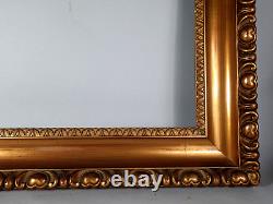 Grand cadre St. Louis XVI 81x63 feuillure 60 à 62x43 à 44,5 cm bois stuc doré SB