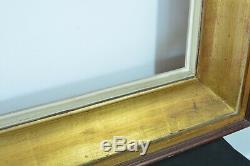 Grand cadre ancien Tableau Salon bois doré Mouluré format 150 cm x 100 cm Frame