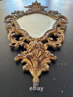 Miroir Ancien/miroir Bronze/old Frame Antique/début 19eme/Louis XV/40x23cm