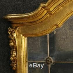 Miroir italienne meuble miroir cadre en bois plâtre d'or style ancien
