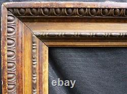 N° 853 CADRE bois sculpté XIXème siècle pour châssis 49 x 39 cm