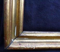 N° 884 Cadre en Bois doré du XVIIIème siècle pour châssis 90,8 x 70 cm