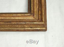 Remarquable CADRE en bois doré, époque LOUIS XV, décors à la molette, début 18è
