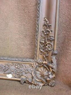 Superbe cadre doré de style Louis-Philippe feuillure 66 x 52,5 cm