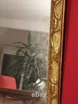 XVIII ème s, miroir, cadre en bois doré