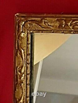 XVIII ème s, miroir, cadre en bois doré